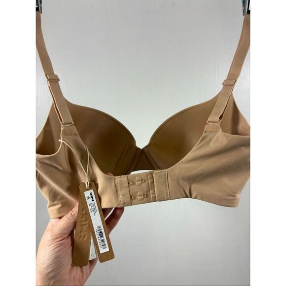 SKIMS NWT Push Up Demi Bra in Clay Size 32DDD - Picture 6 of 8